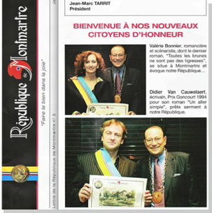 * Valérie Bonnier et Didier Van Cawelaert Citoyens d