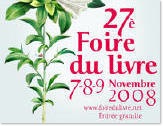 affiche de la Foire du Livre 2008