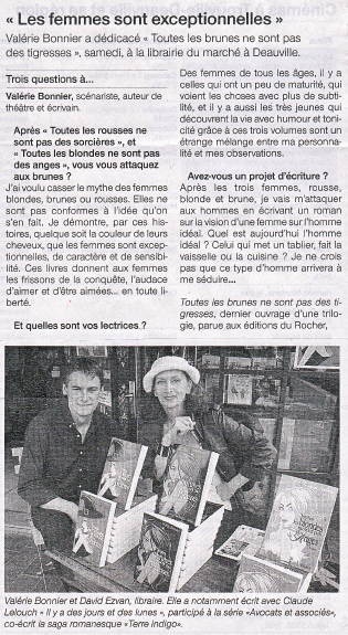 l'article de Ouest France