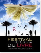 affiche du Festival du MLivre de NIce 2009