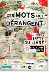 affiche de l'Été du Livre - Metz