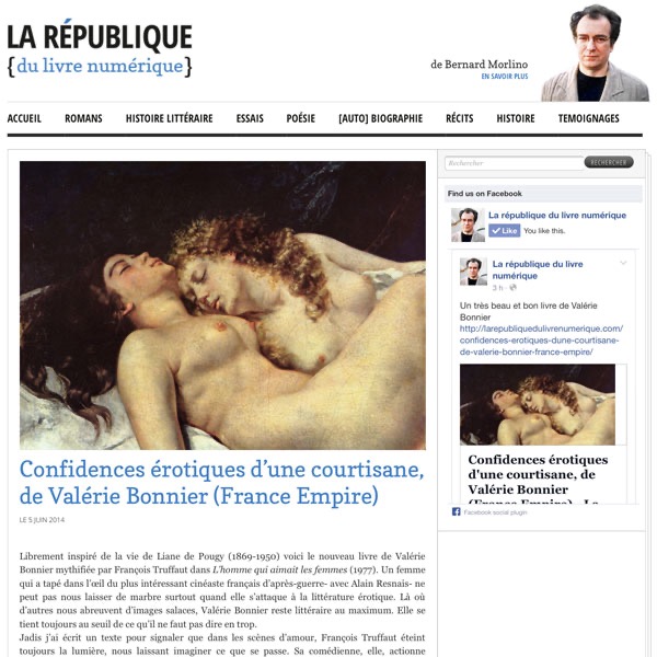 l'article de Bernard Morlino sur la République du Livre numérique