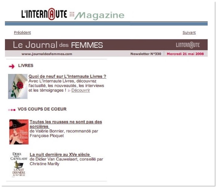l'article de l'Internaute Magazine