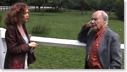 Valerie avec Rene de Obaldia