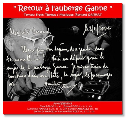 * Couverture CD Auberge Ganne